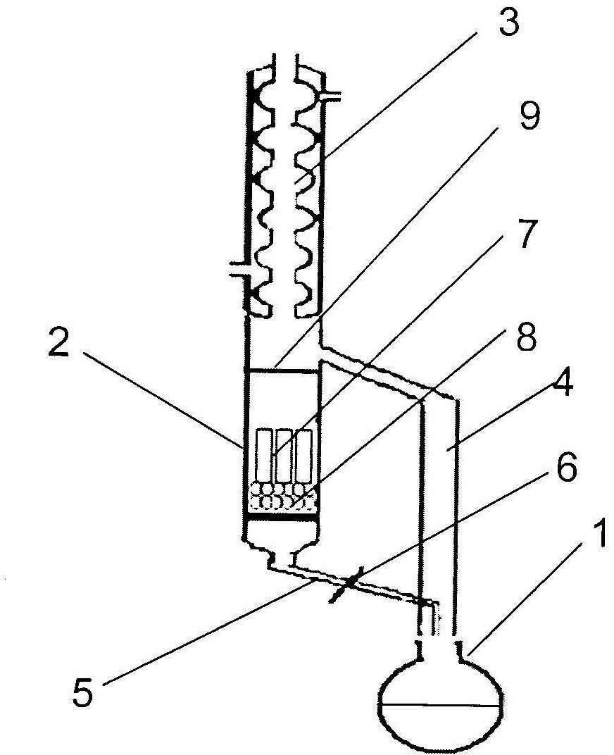 Method for measuring interception amount in filter tip to benzo(a)pyrene in main stream smoke of cigarette