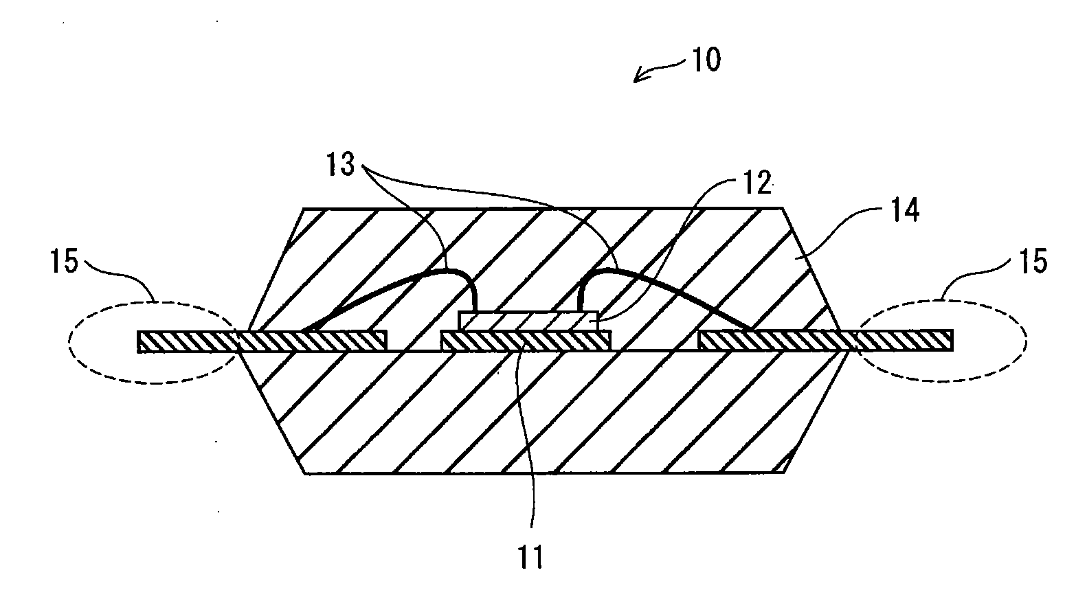 Lead, wiring member, package component, metal component with resin, resin-encapsulated semiconductor device, and methods for producing the same