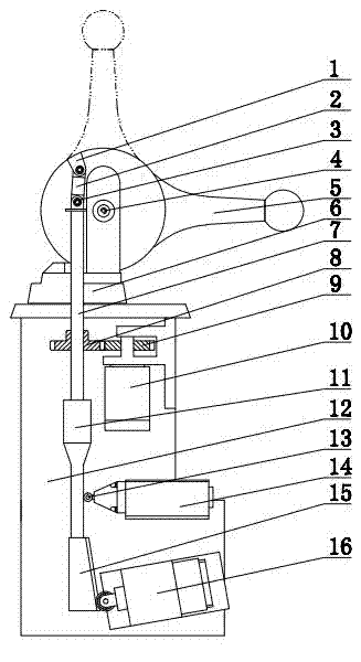 Multifunctional operating handle