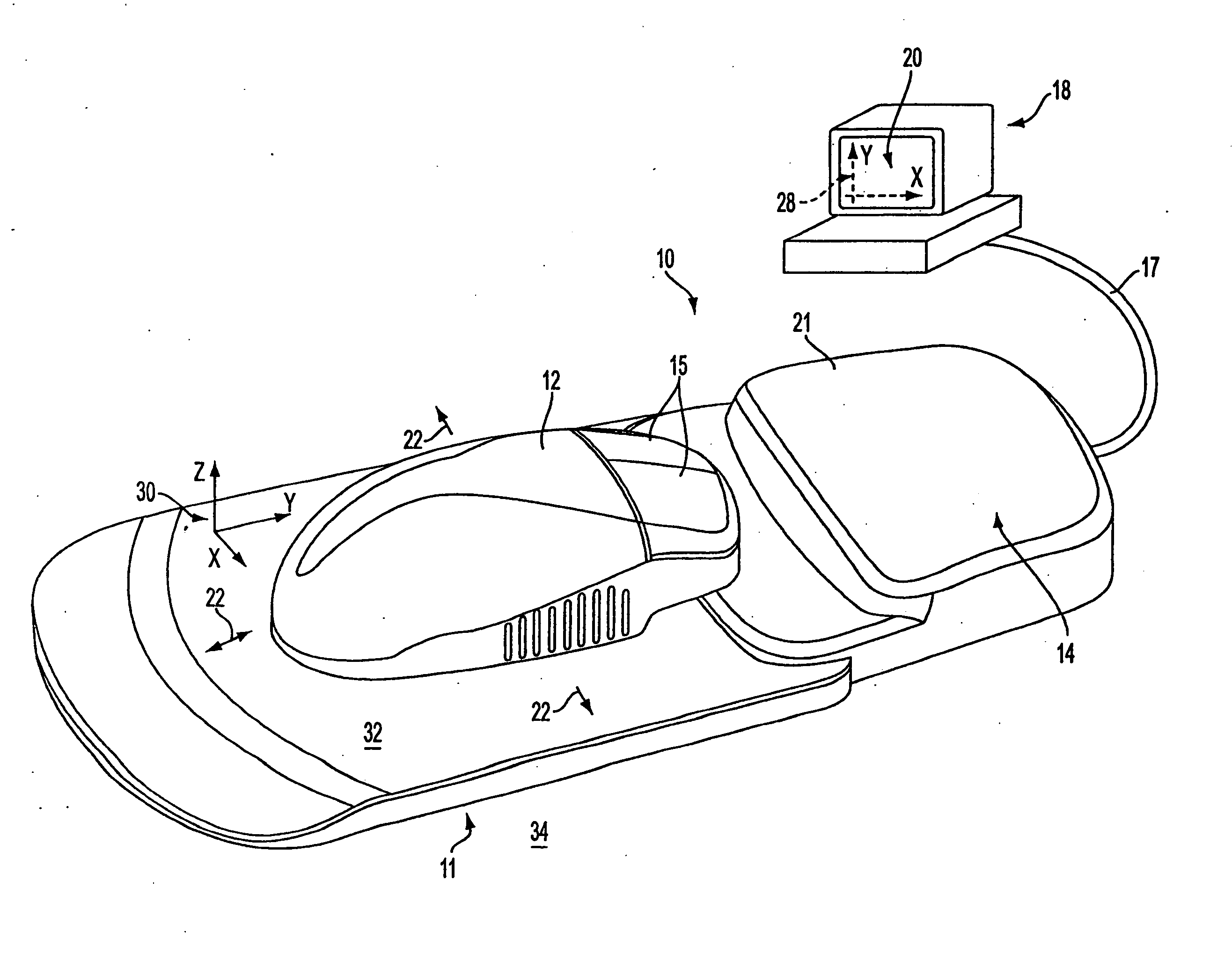 Force feedback system including multi-tasking graphical host environment and interface device