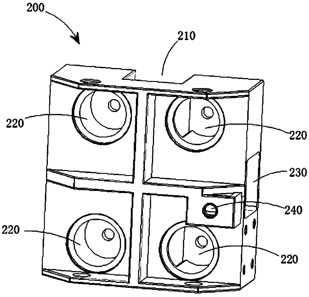 Single-side horizontal braking type elevator safety protection device