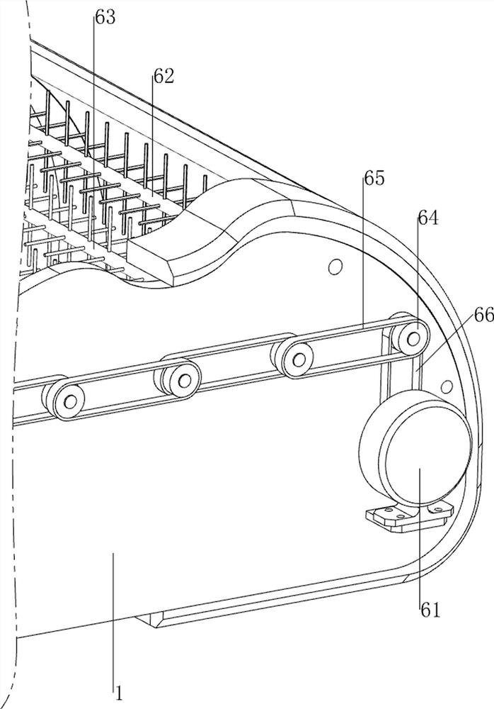 Surgical instrument disinfection device for endocrinology department