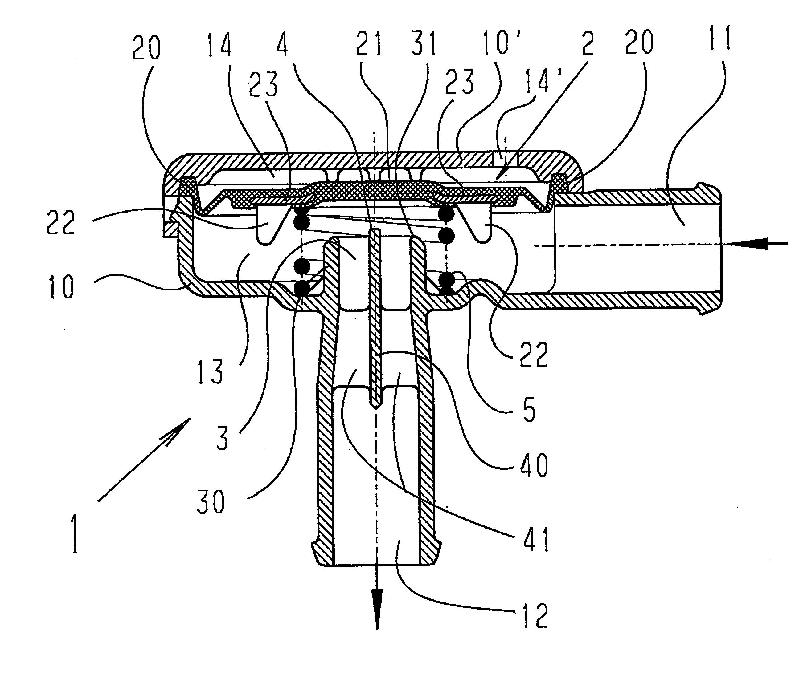 Pneumatic Pressure Regulation Valve