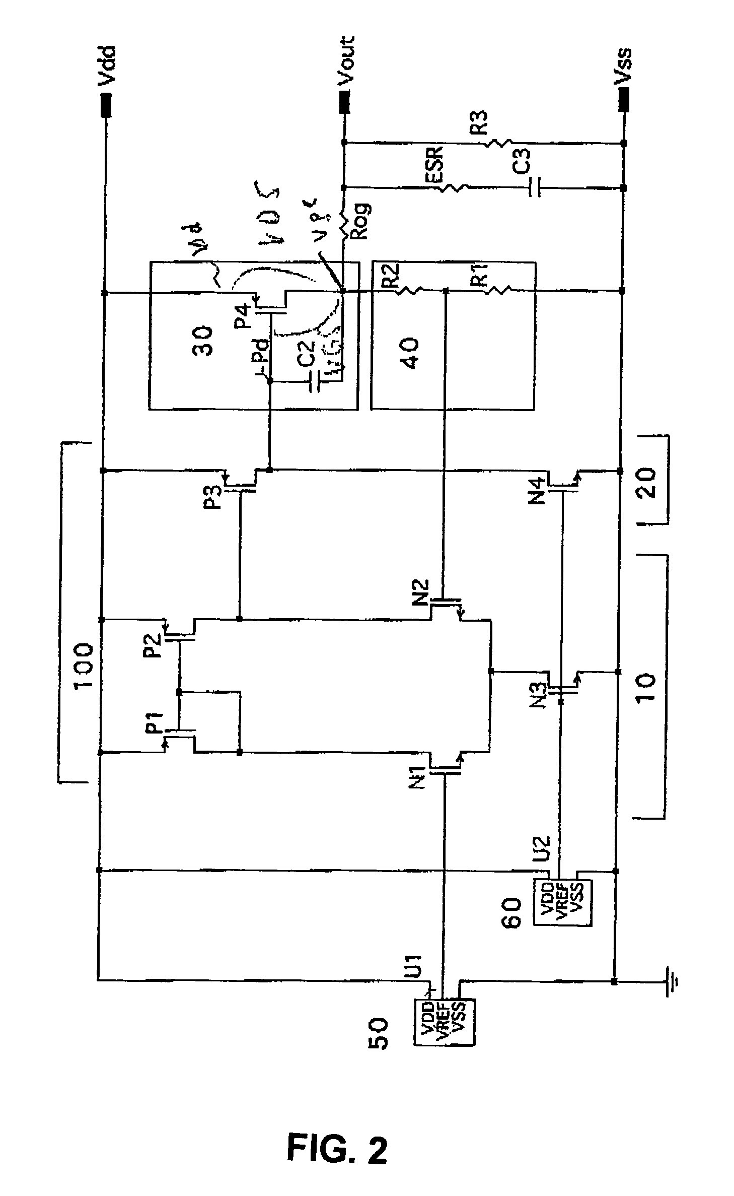 Voltage regulator having an inverse adaptive controller