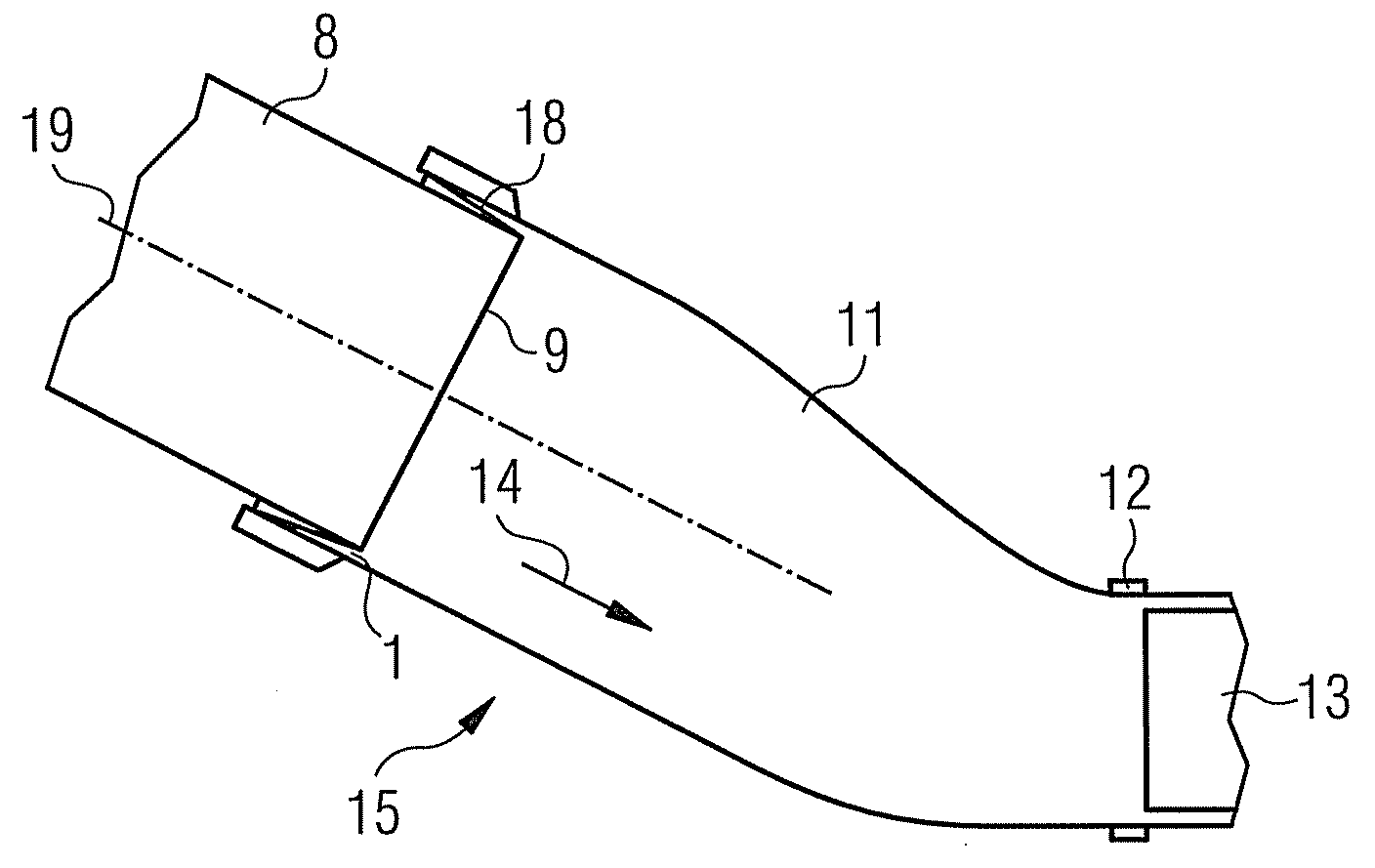 Component arrangement, combustion chamber arrangement and gas turbine