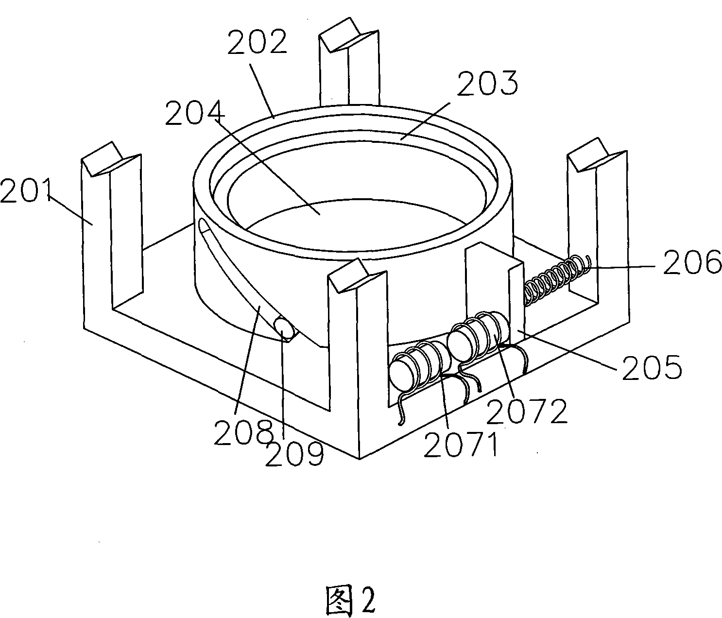 Lens driving device applying electromagnetic thrust force