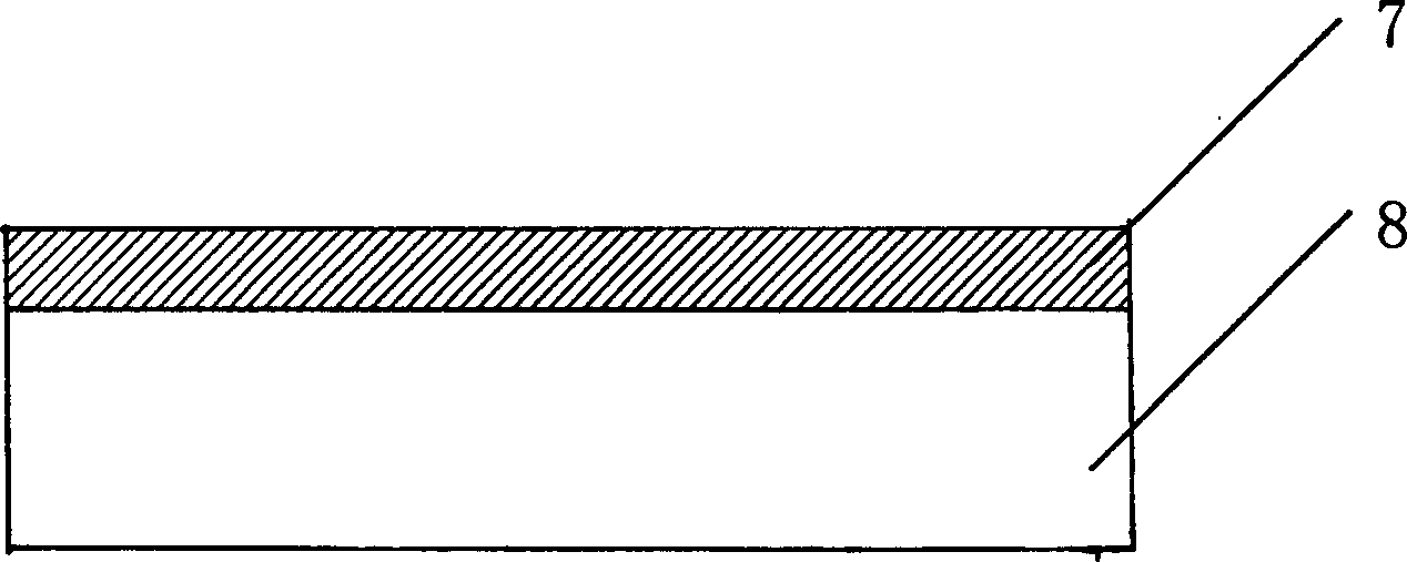 Metal surface constructional gradient biological layer and its preparation and usage