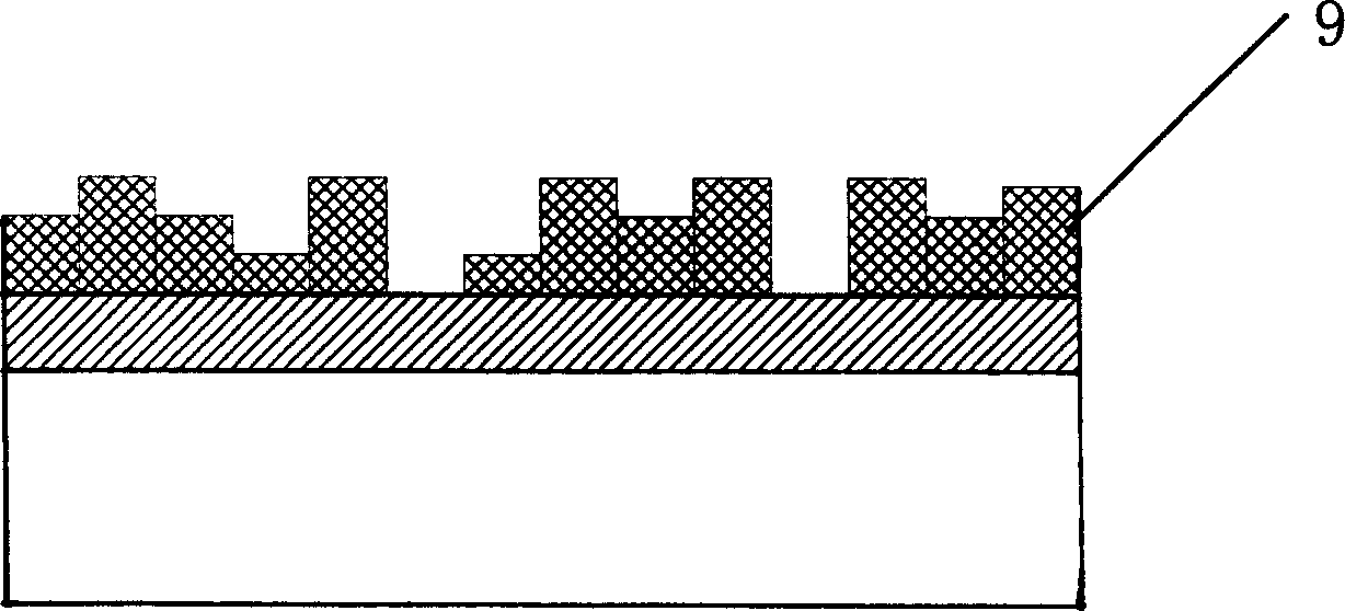 Metal surface constructional gradient biological layer and its preparation and usage