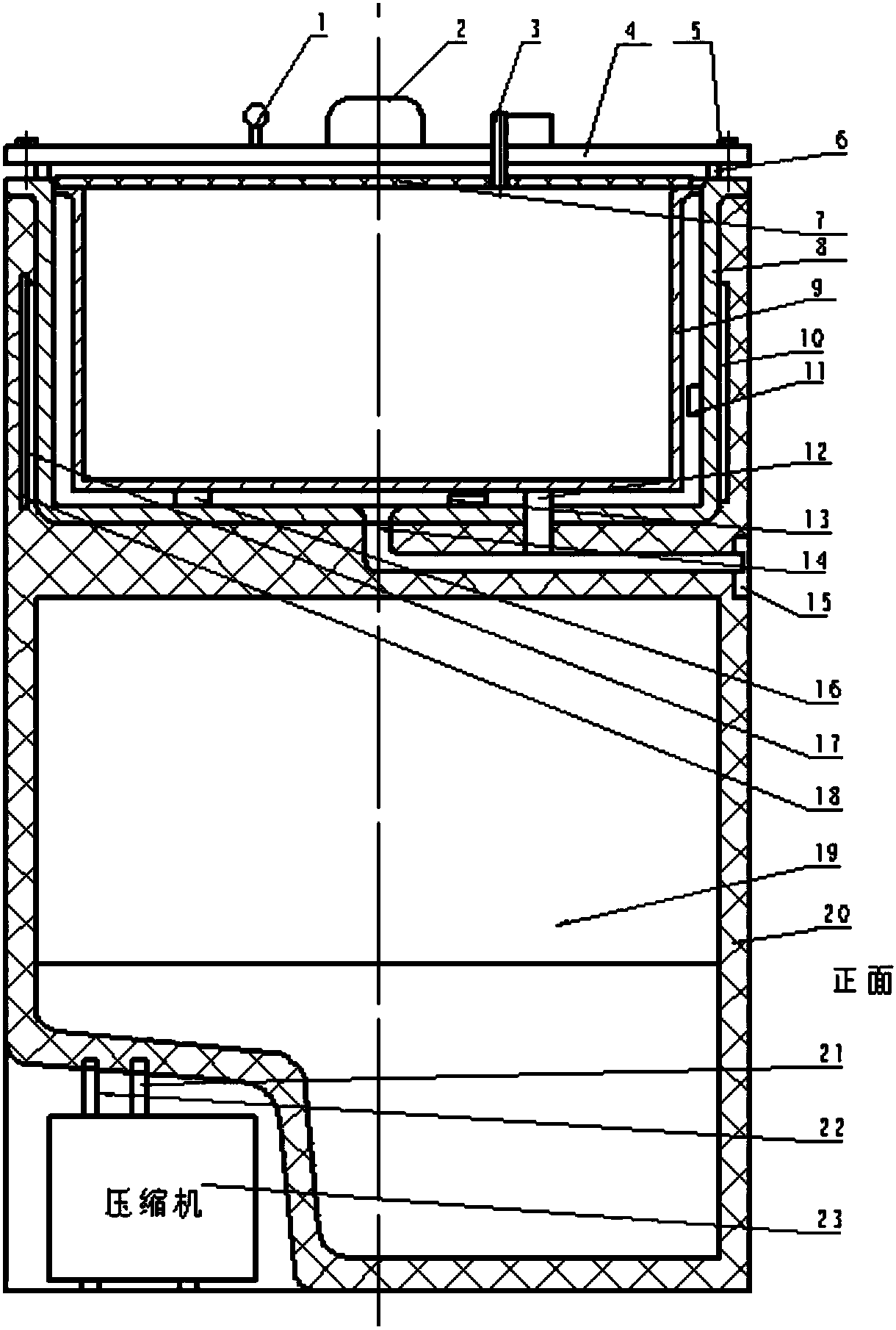 Wine cabinet integrated machine with wine making function