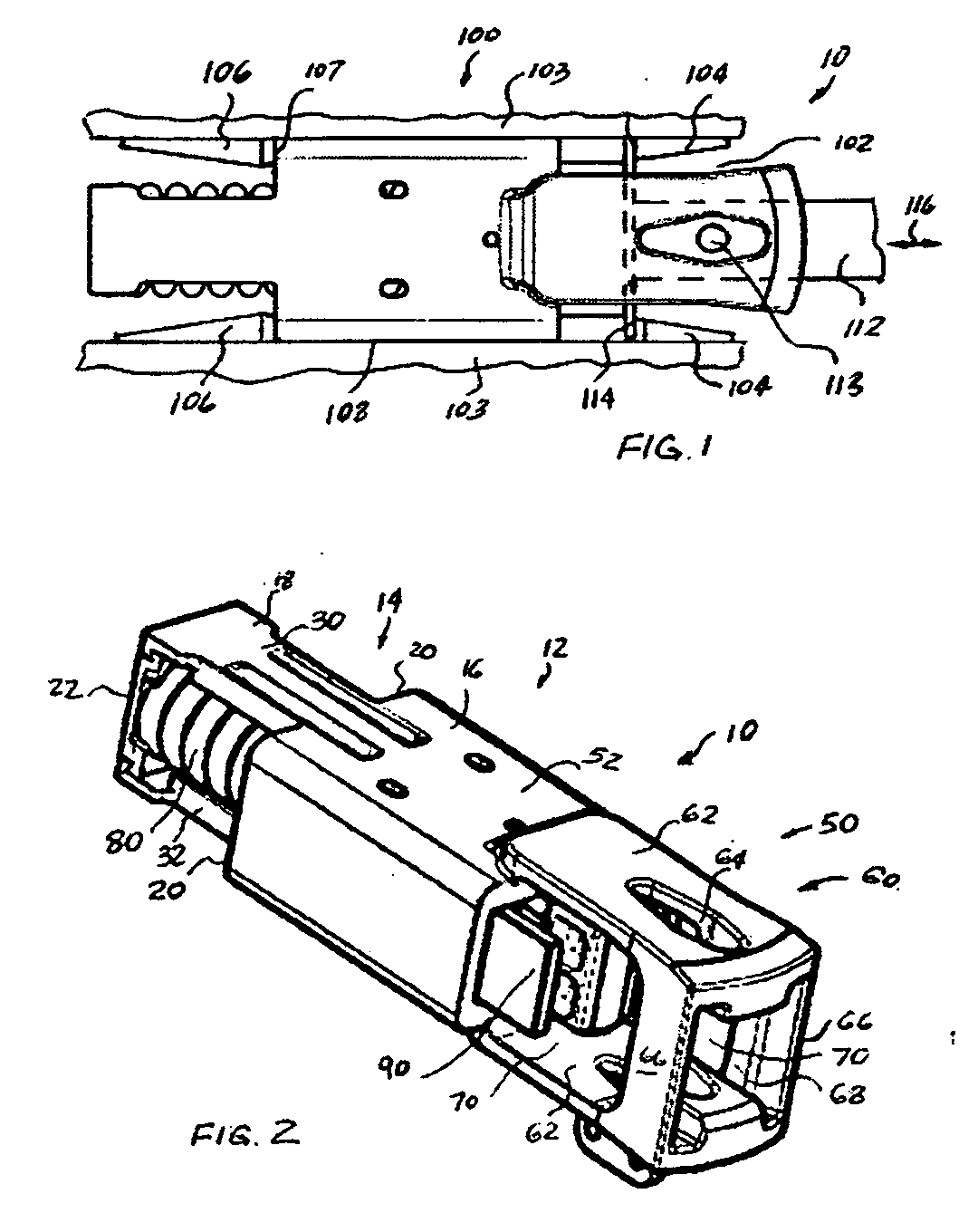 Friction draft gear housing having a removable end wall