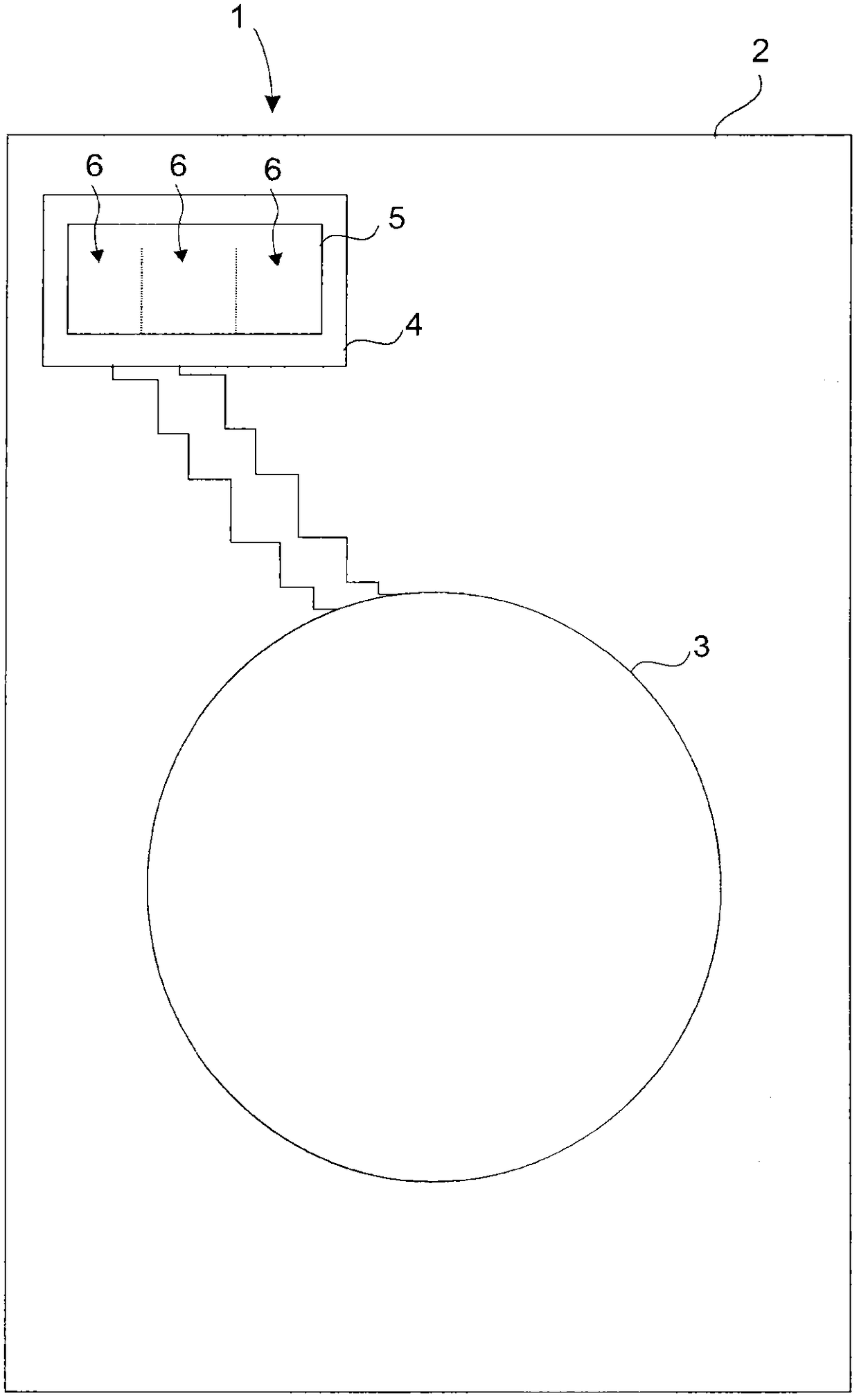 A scrubber comprising an automatic dosing unit