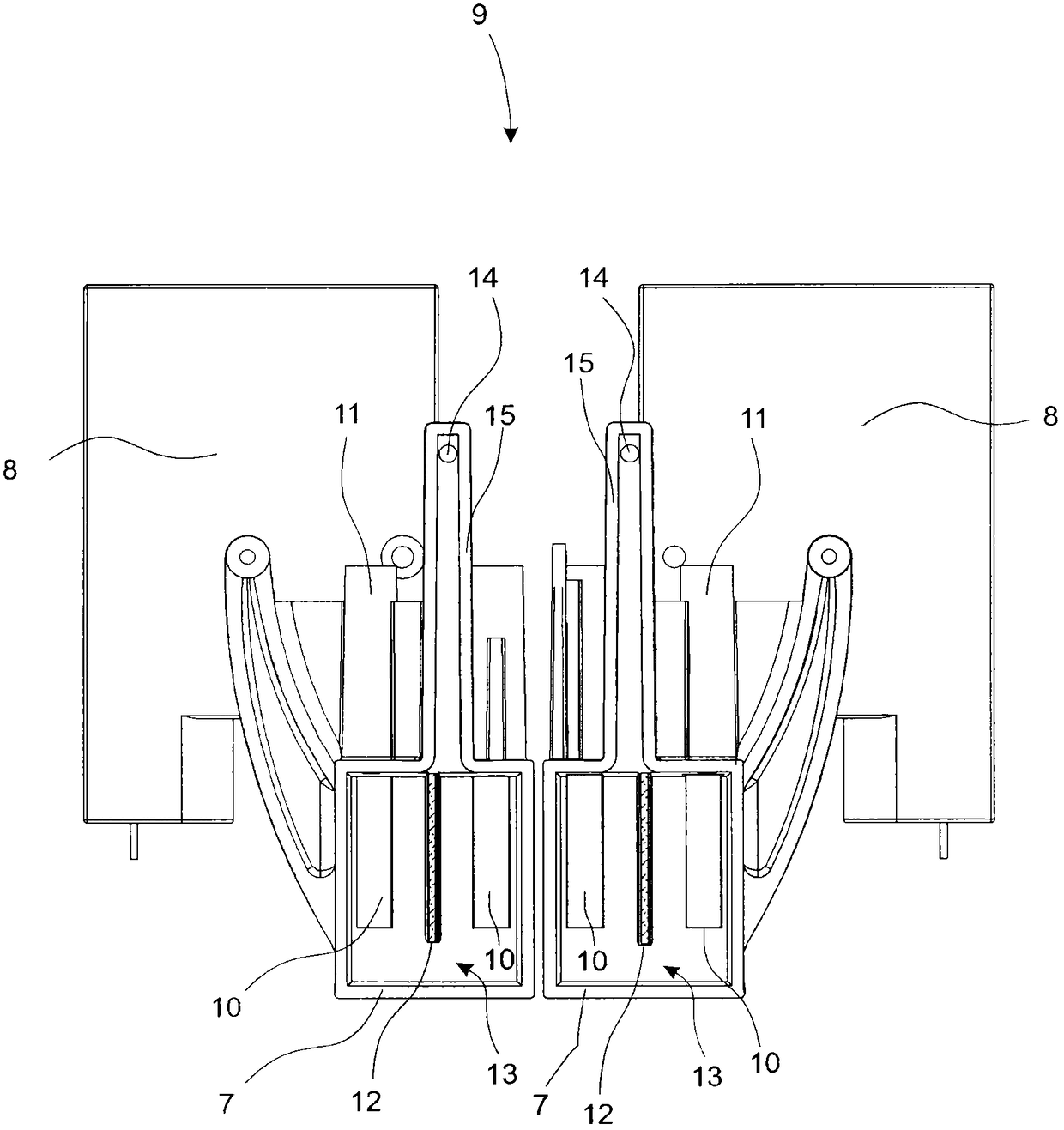 A scrubber comprising an automatic dosing unit