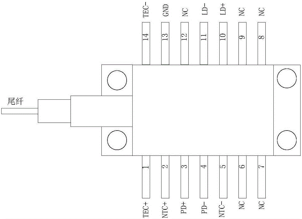 High stability laser generating circuit based on PID control