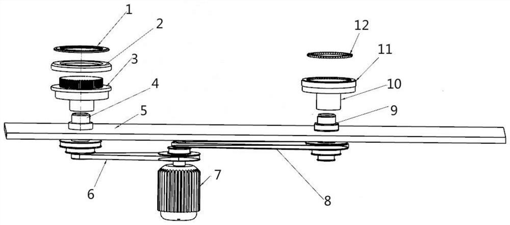 Thin gear end face polishing and chamfering equipment and operating method thereof