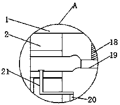 Debridement nursing device for operating room nursing