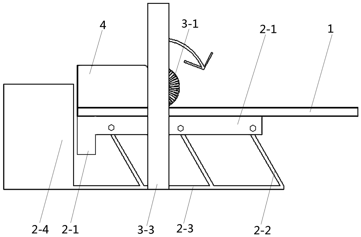 Vibration feeding device for fruit and vegetable intelligent selection equipment