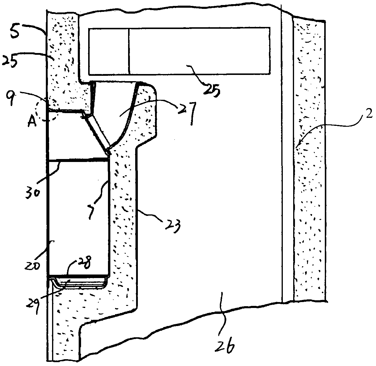 Refrigerating appliance and method for manufacturing same