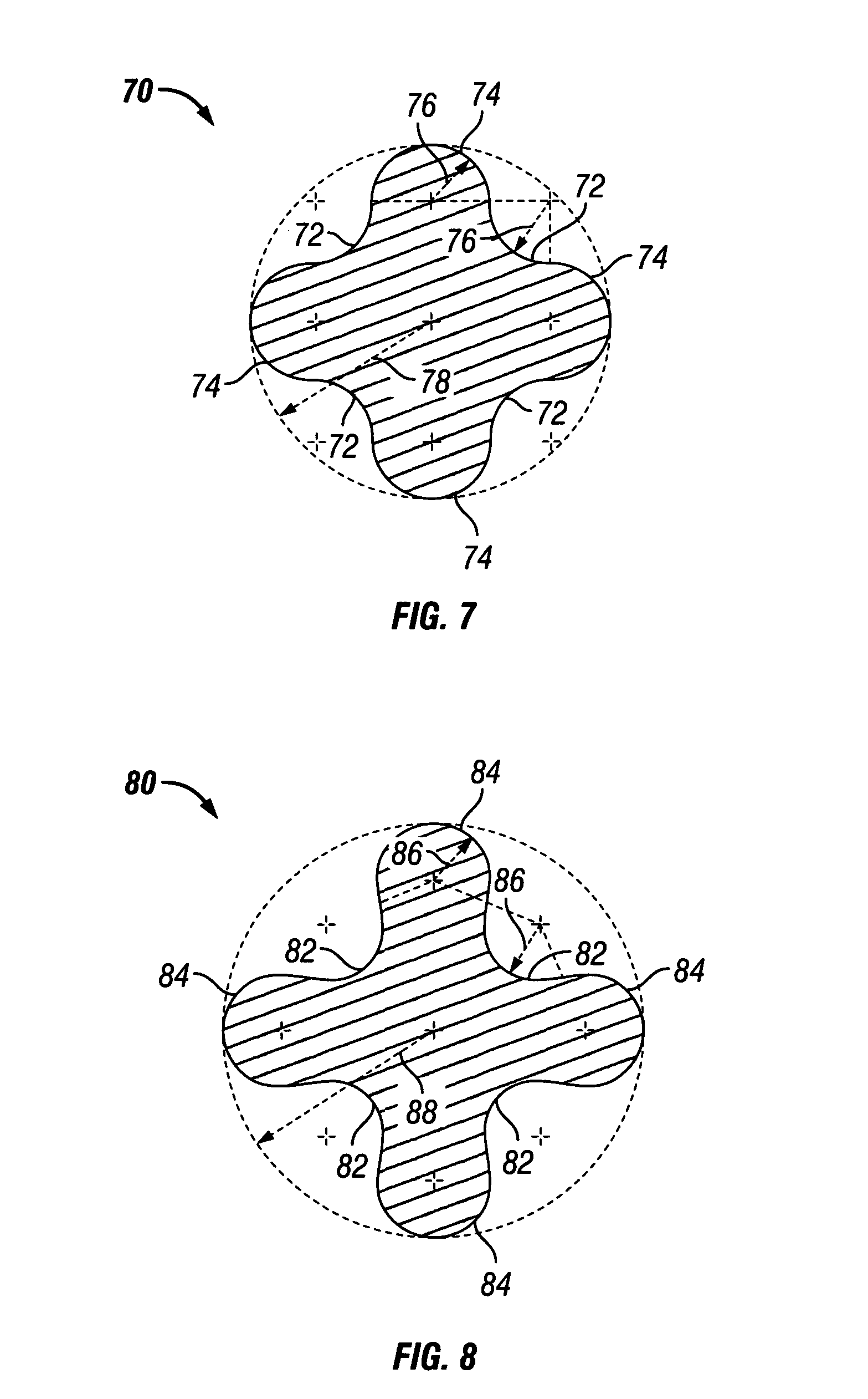 Conductor cable having a high surface area