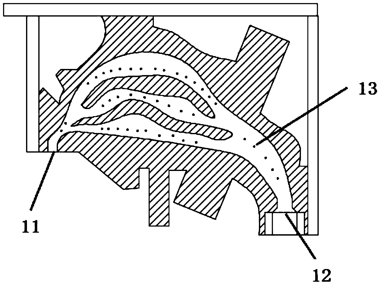 Full nasal cavity air pressure detecting device and application method thereof