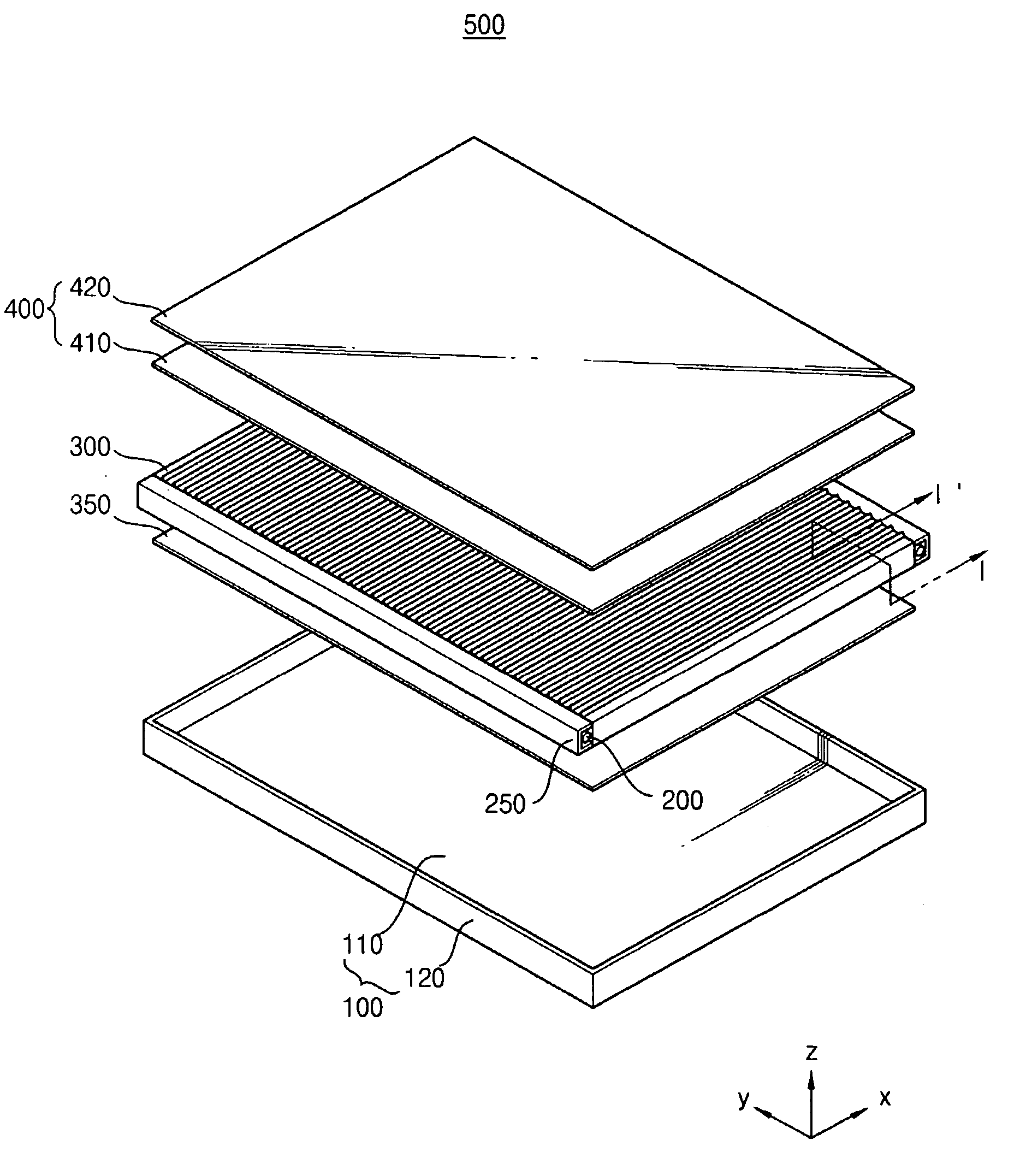 Light-guide plate, backlight assembly having the light-guide plate and display device having the backlight assembly