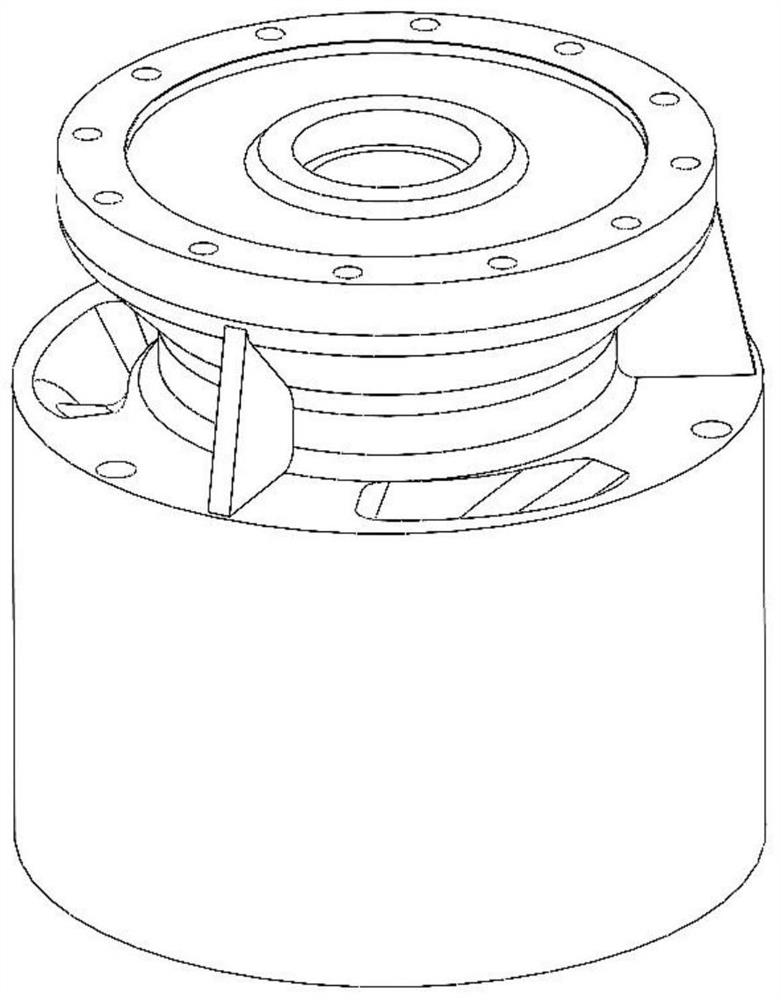 Low-temperature in-tank pump without balance mechanism