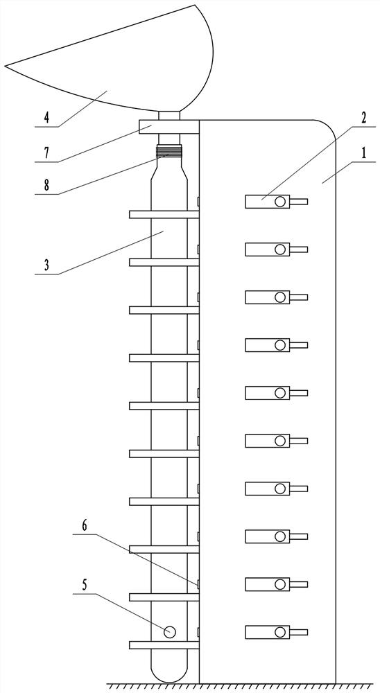 Urine sampling device before kidney surgery