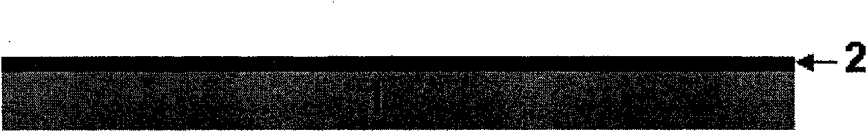 Optical anode used for hydrogen production by photoelectrochemistry decomposition water and preparation method thereof