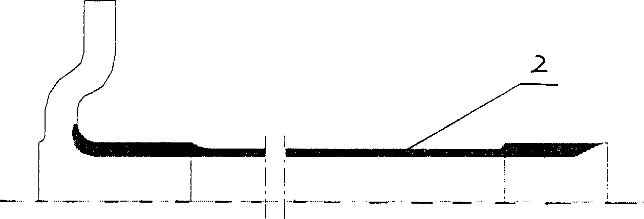 Technological method for raising toughness and hardening layer depth of heavy truck axle shaft