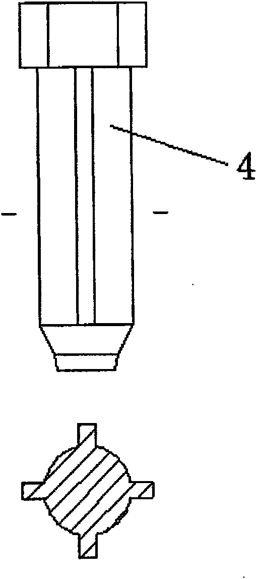 Method for replacing disabled bolt weight anchor at speed improving runway switch crossing sleeper of railway