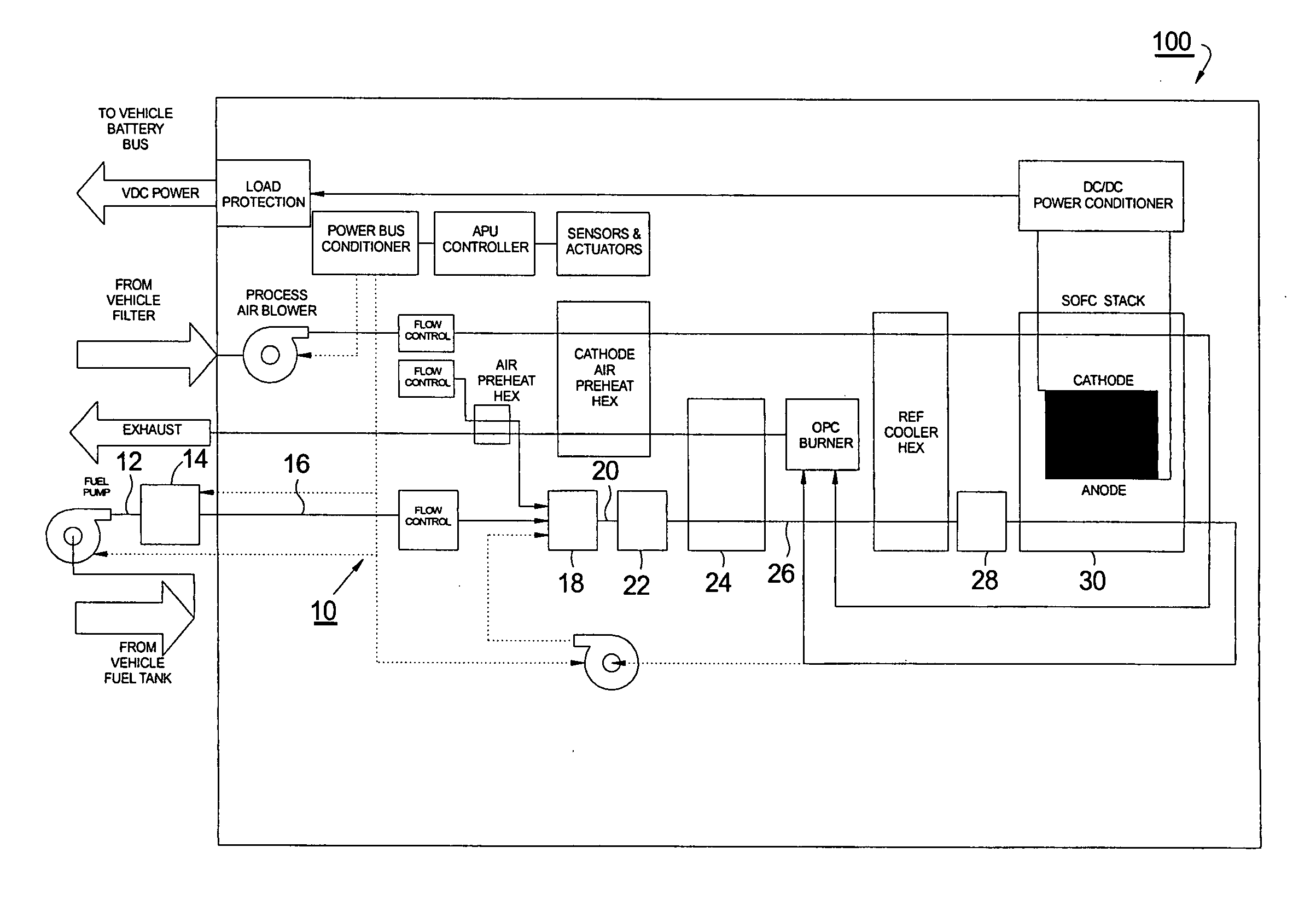 Method and apparatus for desulfurization of fuels