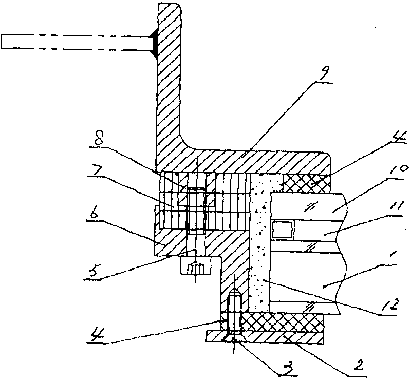 Fireproof and soundproof fixed window