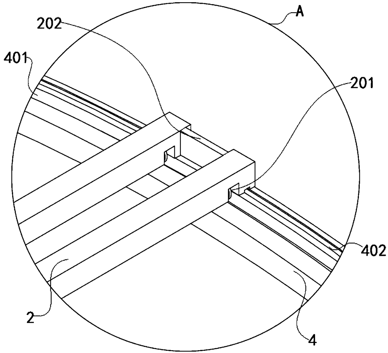 Circular high-accuracy crane and control method thereof