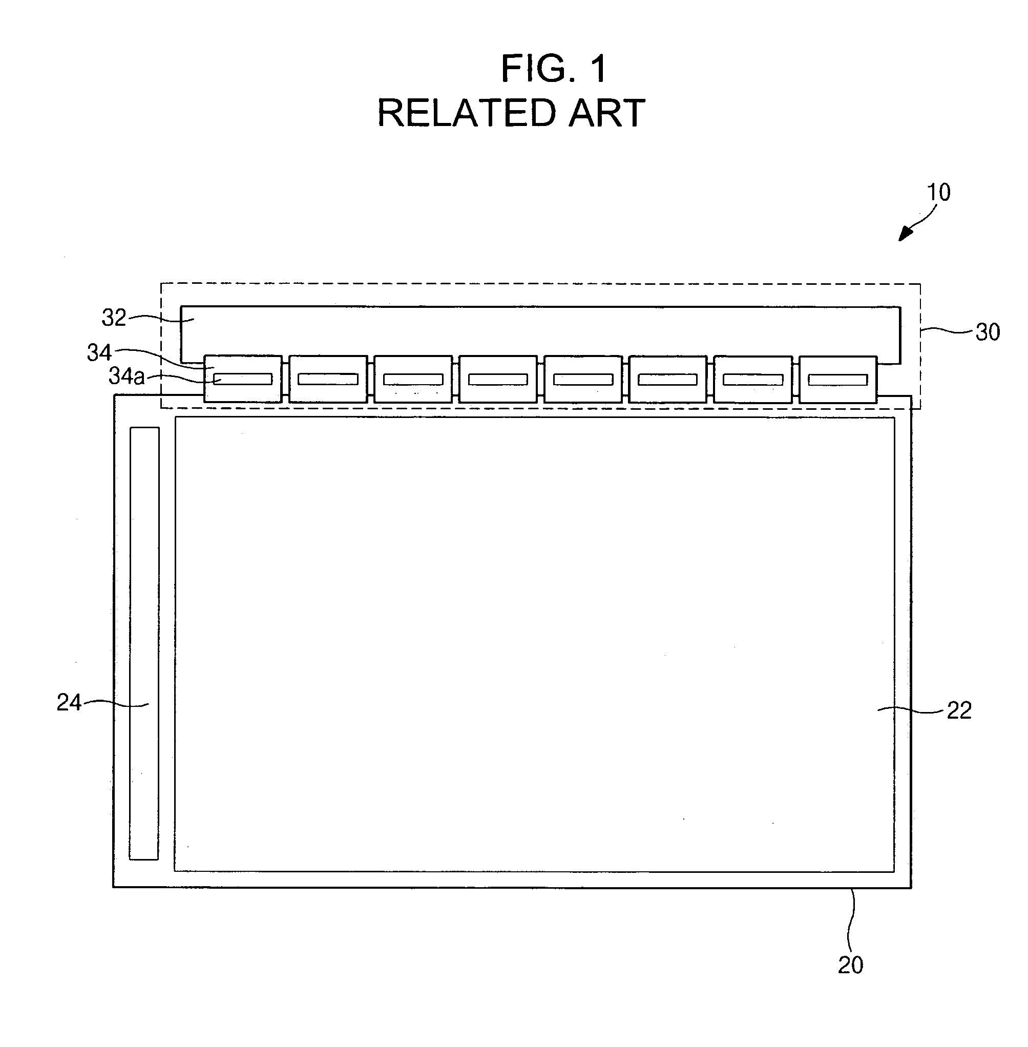 Driving circuit including shift register and flat panel display device using the same