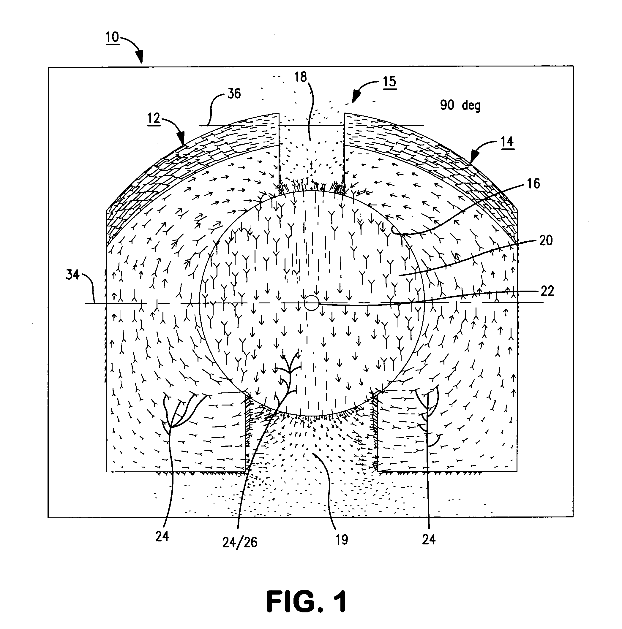 System for magnetorheological finishing of a substrate