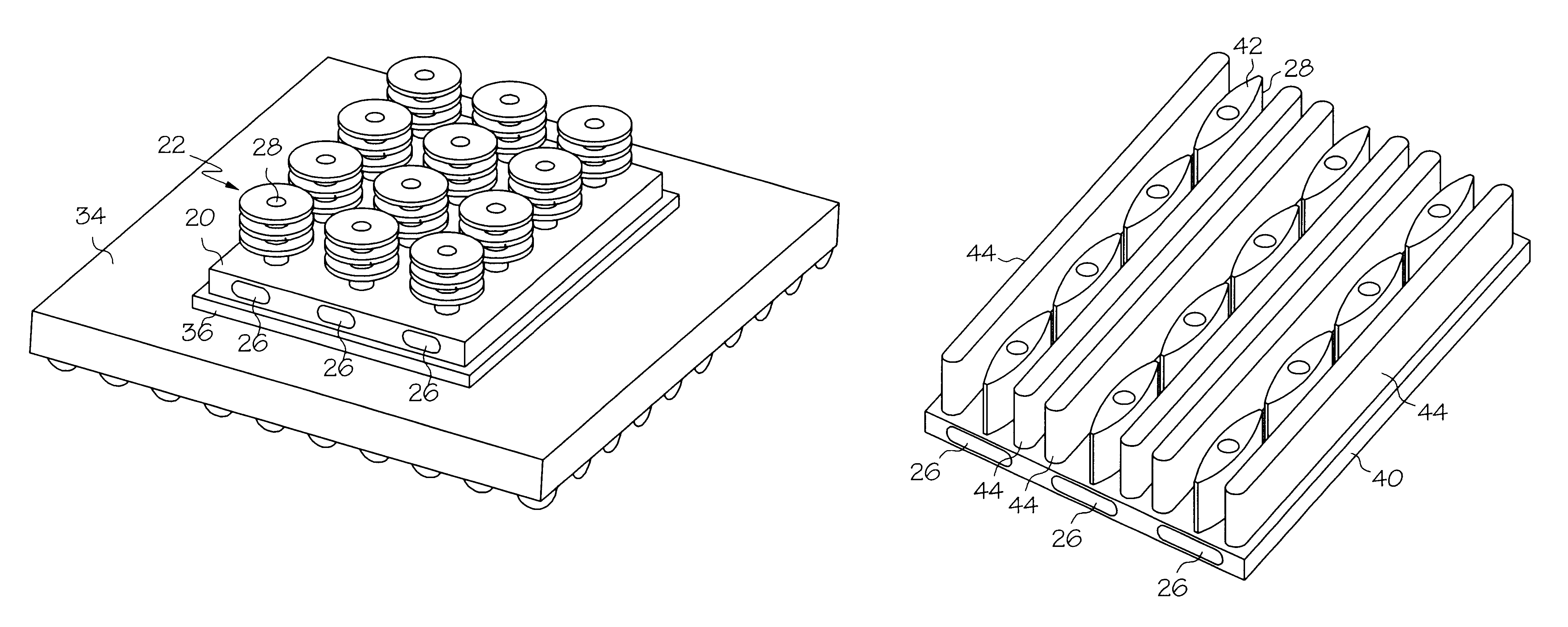 Scalable and modular heat sink-heat pipe cooling system