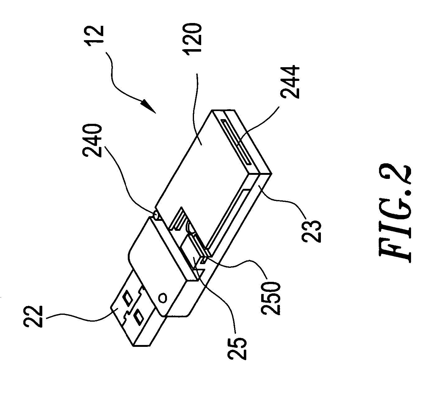 USB device having IC card reader/writer and flash memory disk functions