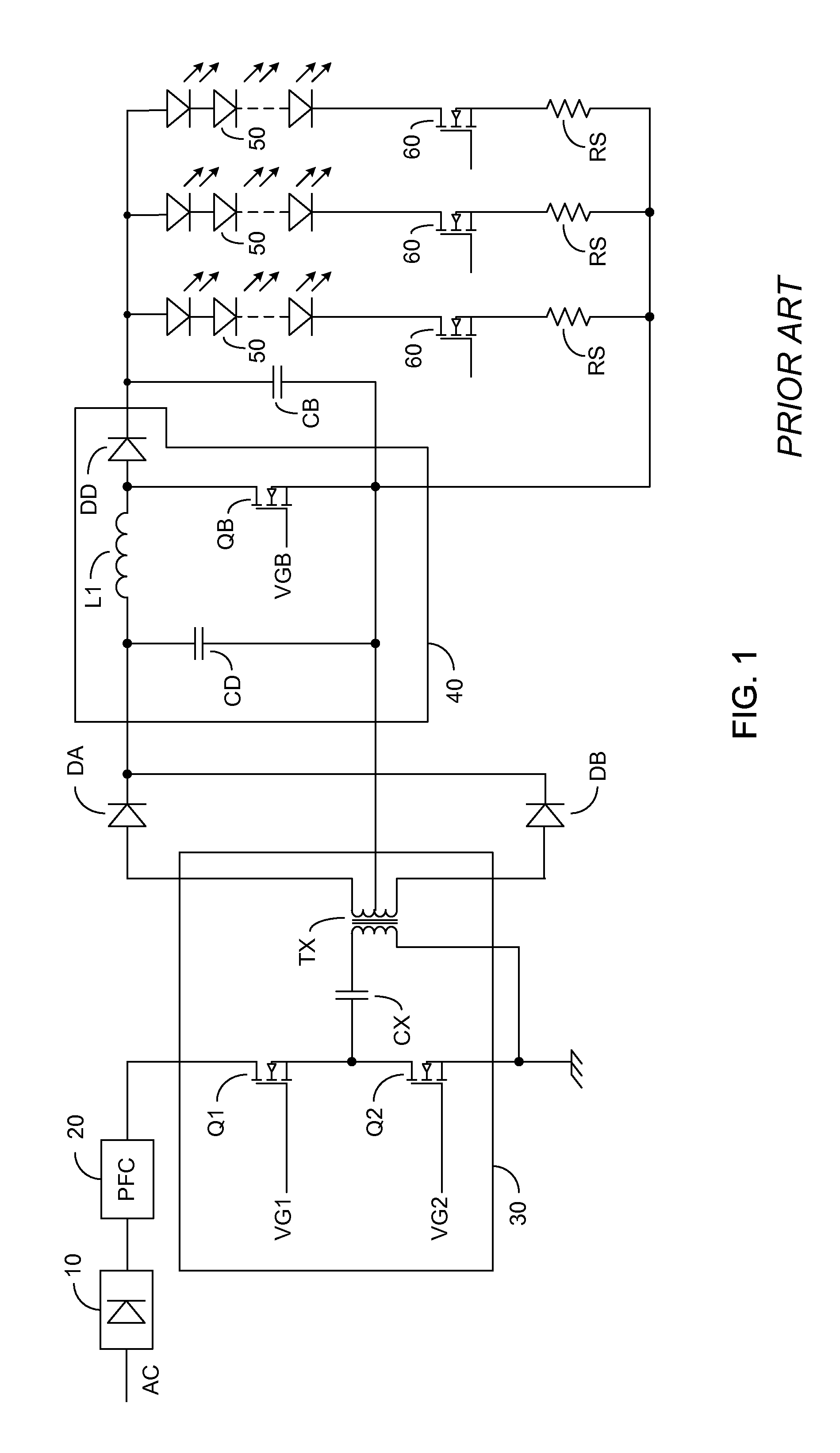 Synchronous regulation for LED string driver