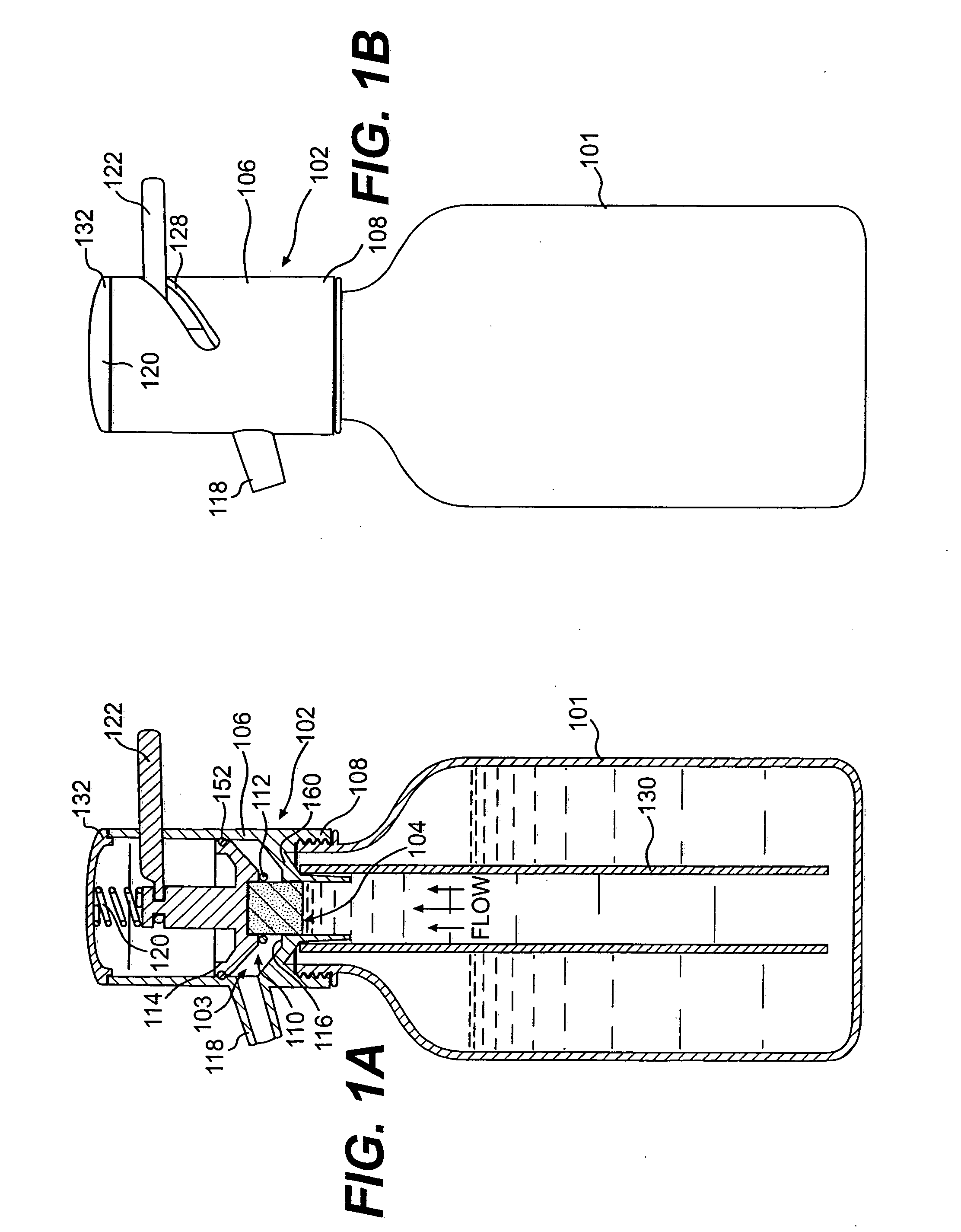 Dispenser assembly having a porous flow control member