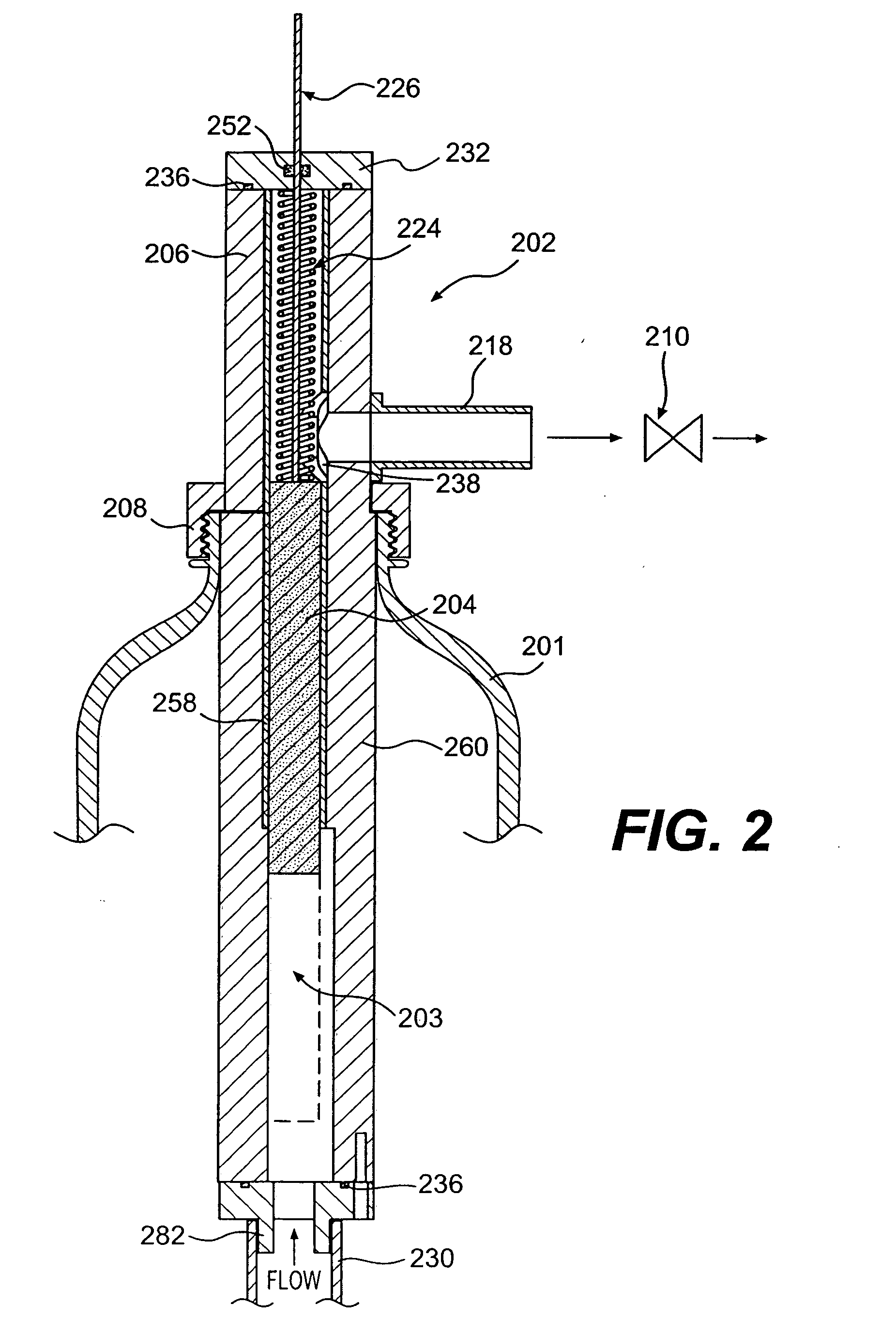 Dispenser assembly having a porous flow control member