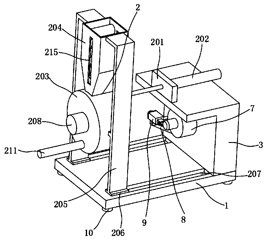 Solid shaft chamfering device