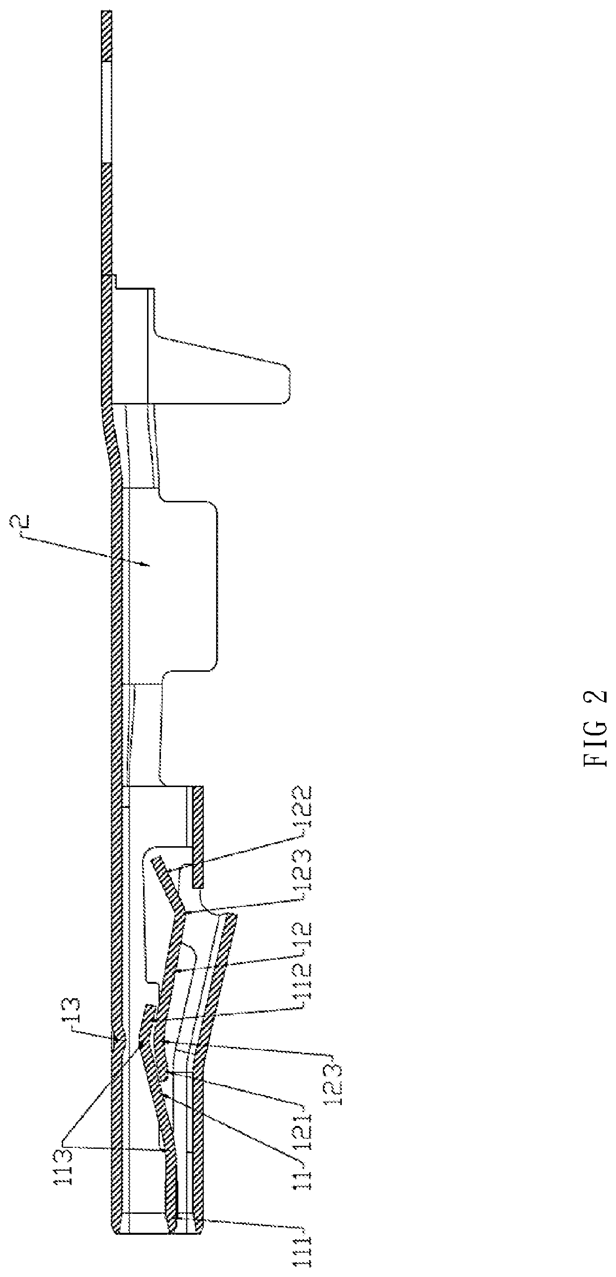 Dual elastic plate connector