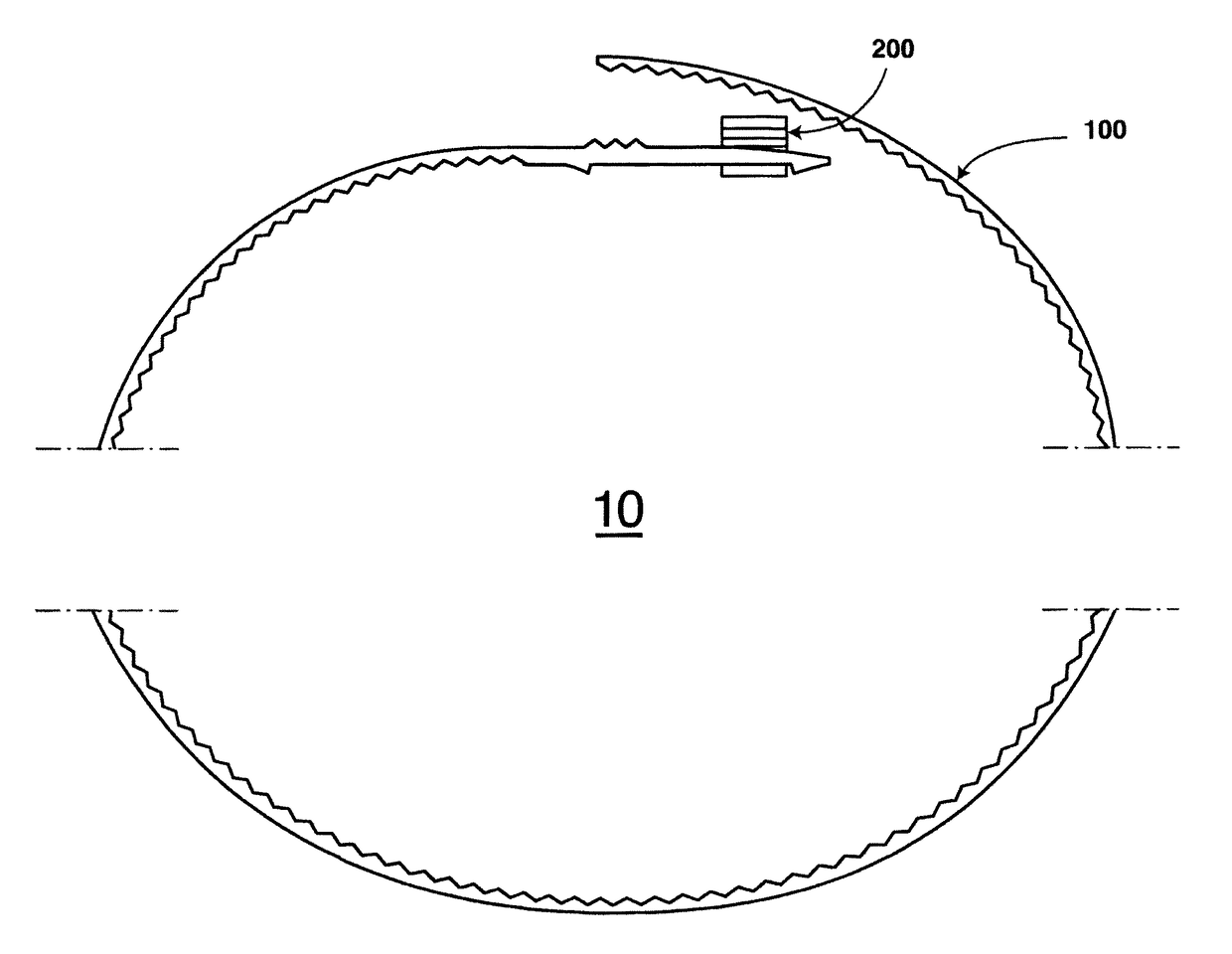 Reusable cable tie