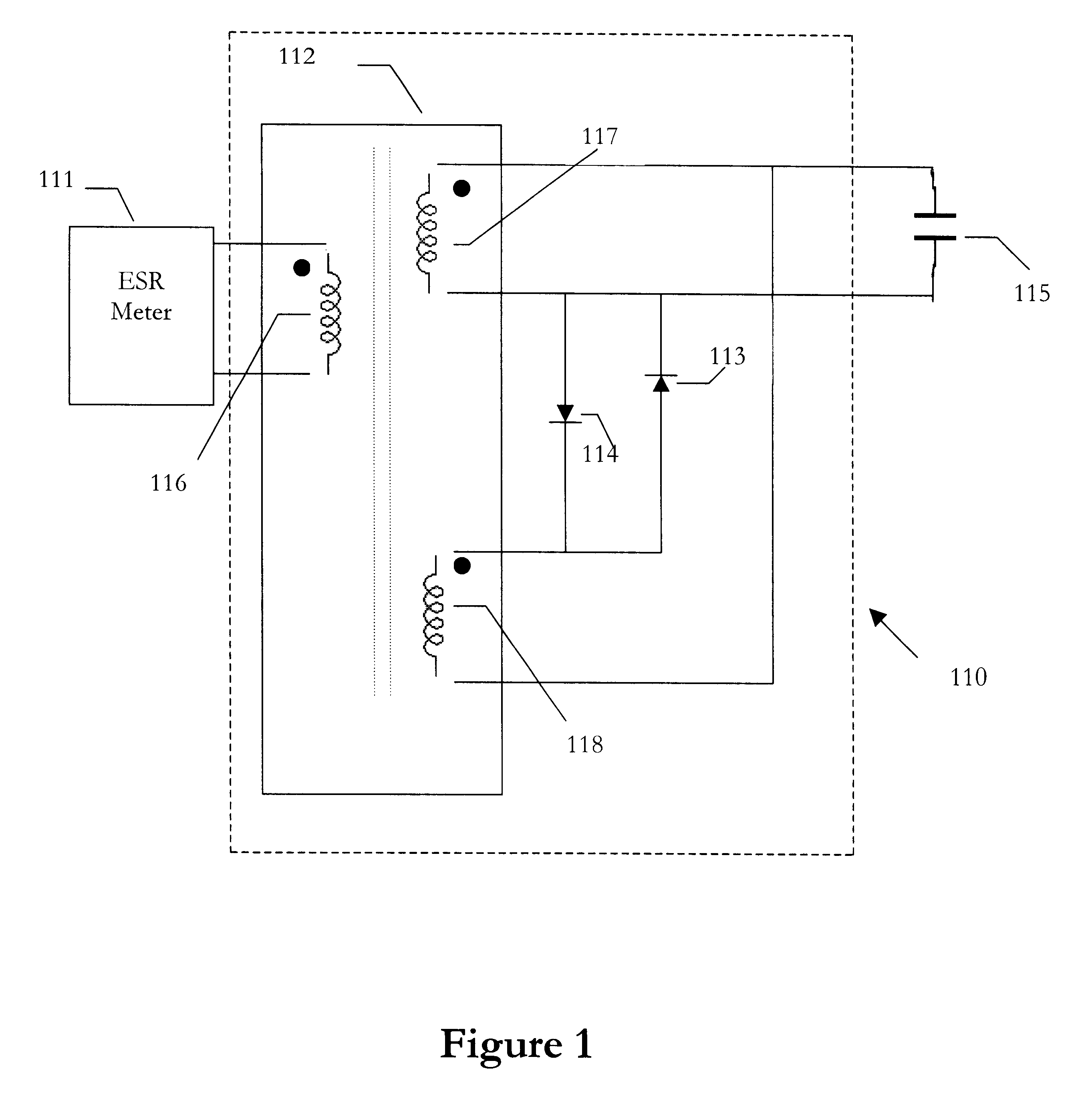 System for protecting electronic test equipment from charged capacitors