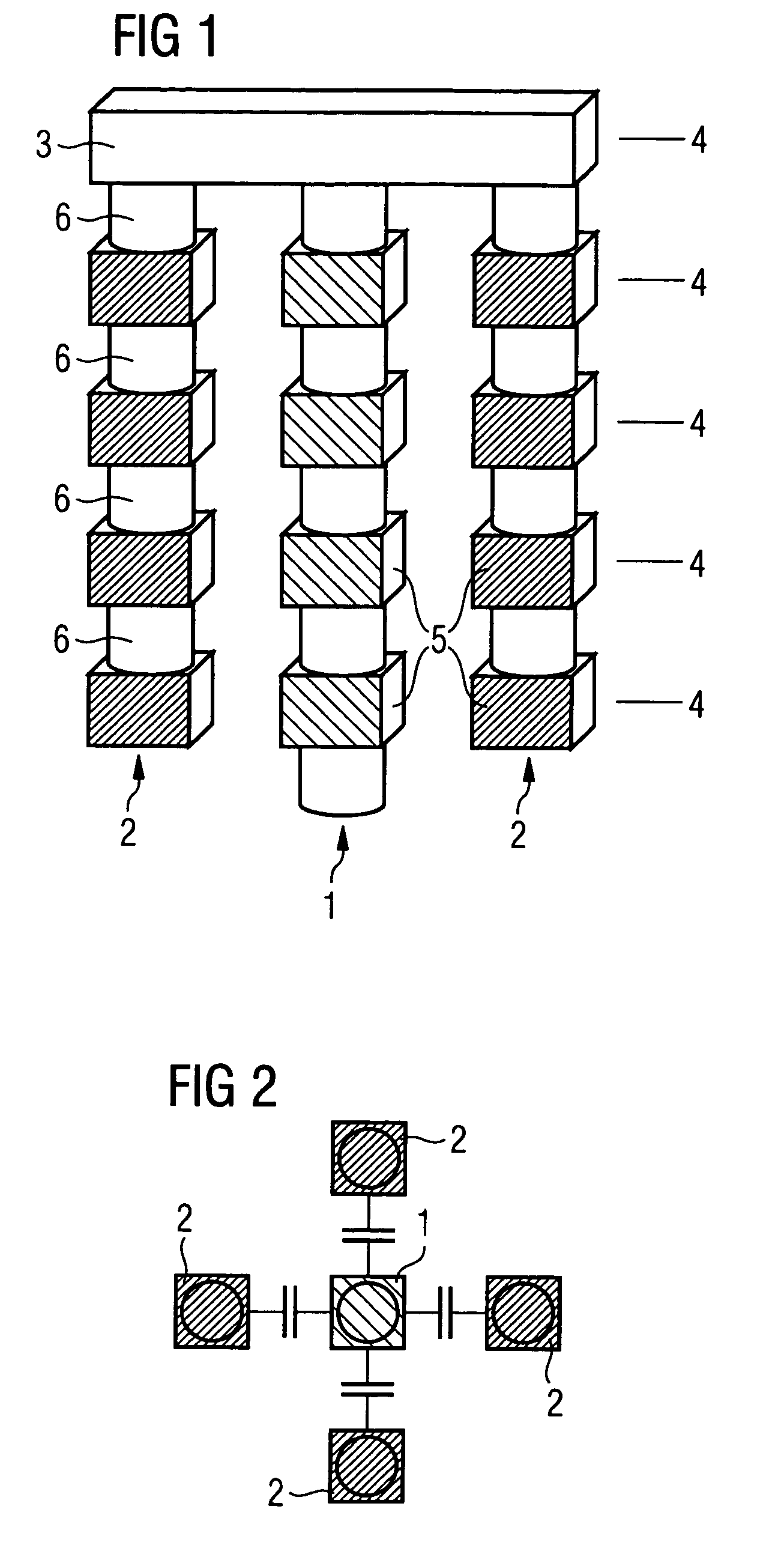 Storage capacitor with high memory capacity and low surface area