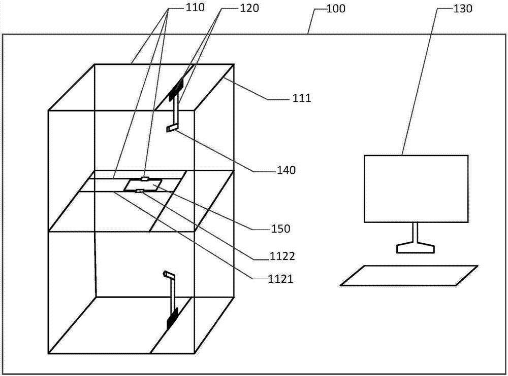 Temperature rise testing system and method of handheld terminal