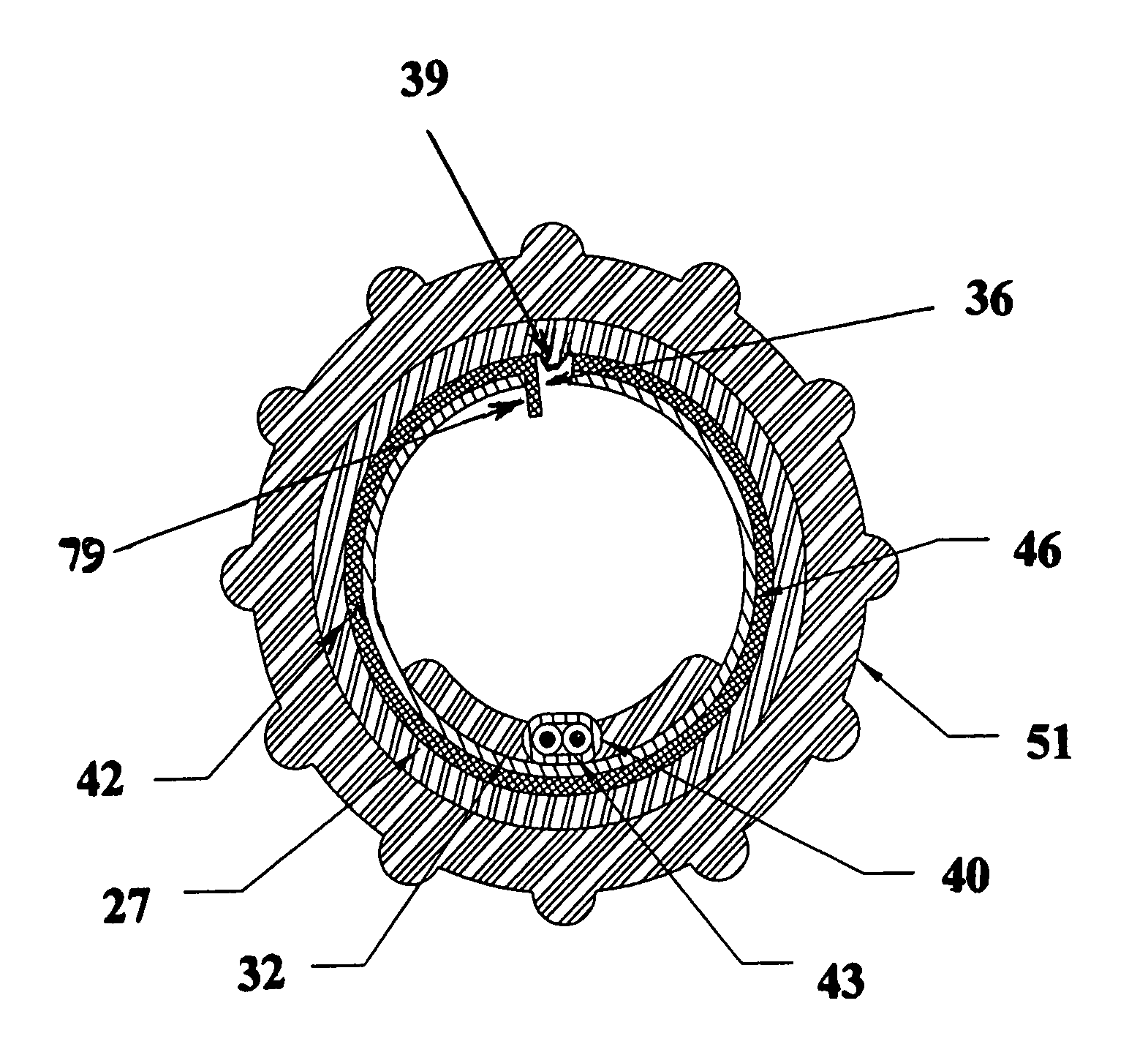 Internal handlebar heater