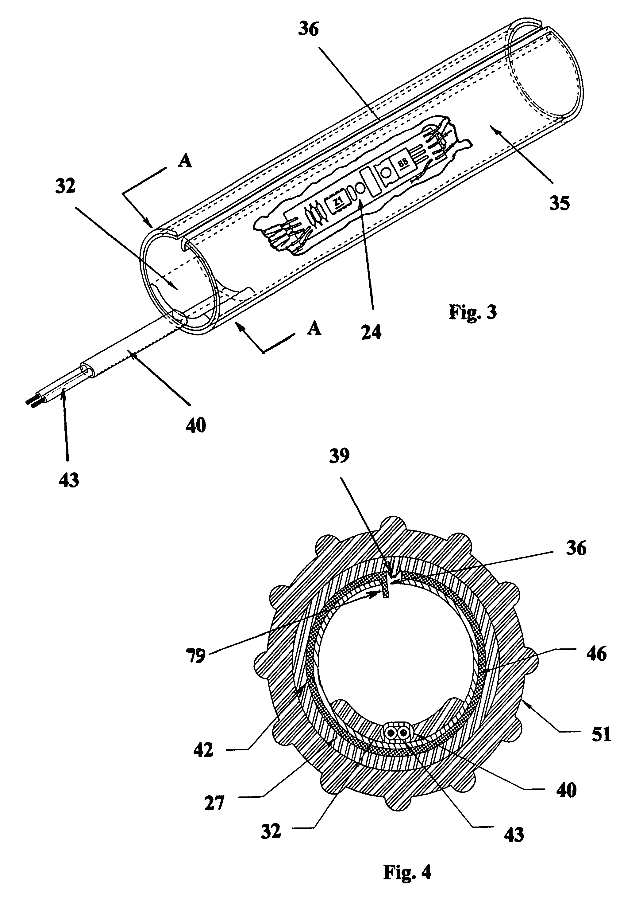 Internal handlebar heater