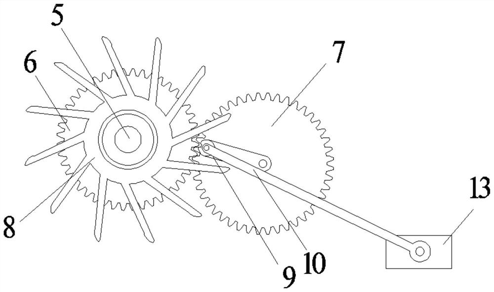 A marine debris removal device powered by wind and tidal energy