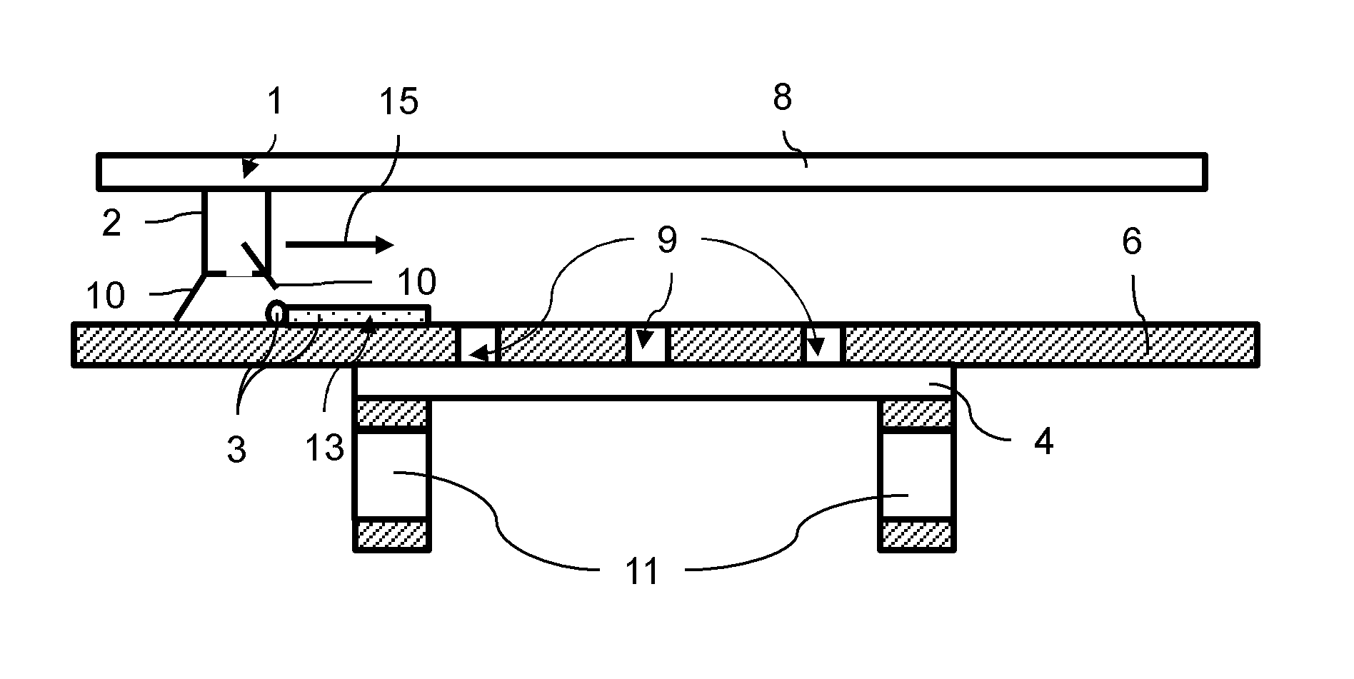 Device and method for printing a thixotropic medium onto a PCB