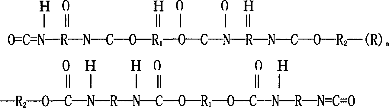 Acrylic acid-epoxy resin modified aqueous polyurethane preparation method